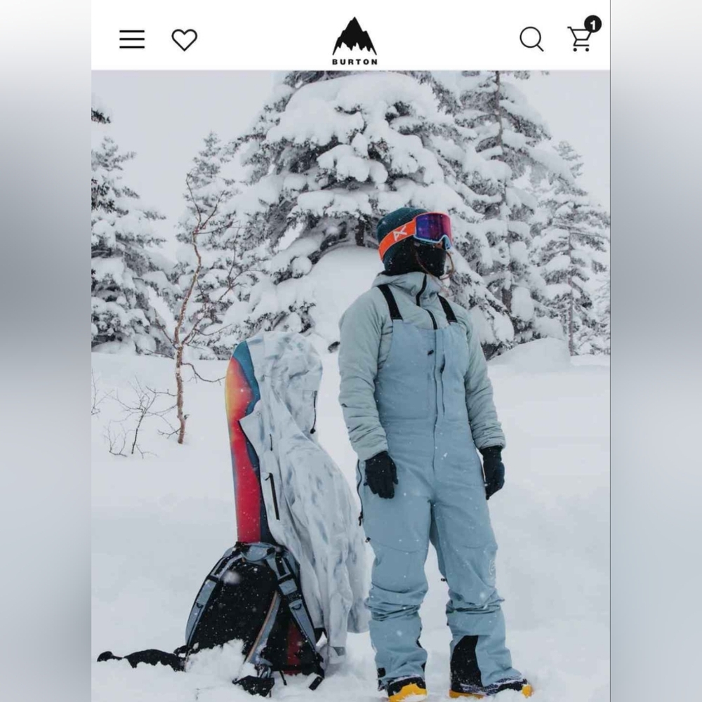 NWT Burton ak Kimmy Gore-tex Bib Pants